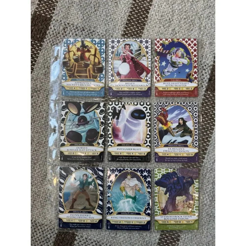 Disney Sorcerers Of The Magic Kingdom SOTMK Cards 1-45